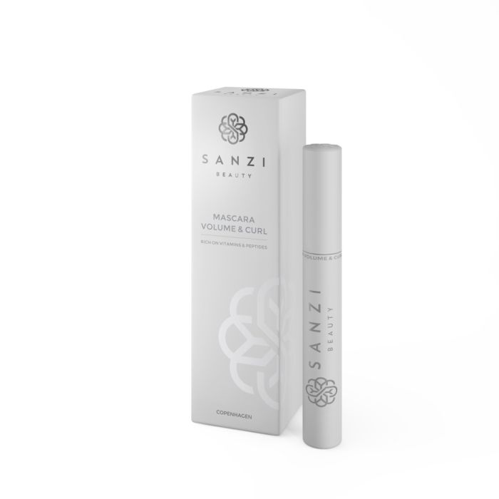 Sanzi Beauty Mascara Volume & Curl, Brun, 6 ml.