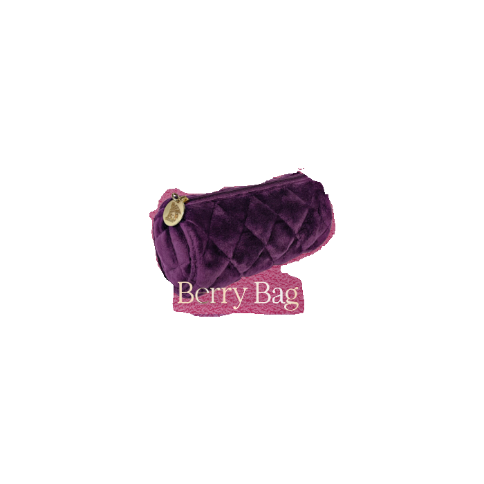 Monteil, Velour Kosmetikpung, Ø6 x 15 cm.